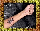 Techno HoneyBee Tattoo Design