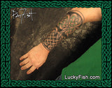 Shamrock Gauntlet Celtic Tattoo Design Irish