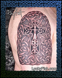 Dark Knight Sleeve Cap Warrior Tattoo Design