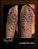 Body Armor Celtic Warrior Tattoo Design 3