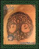 Celtic Heart Tree of Life Ring Tattoo Design