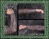Interlace Celtic Knot Sleeve Tattoo Design