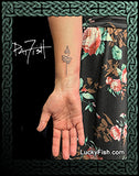 Unalome Buddhist tattoo design