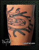 Draco Viking Dragon Tattoo Design