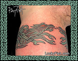 Celtic Four Dragon Band Tettoo Design 4