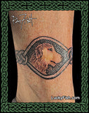 Irish Wolfhound Tattoo, Band Design