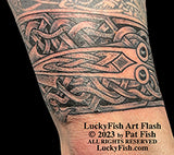 Kraken/Squid Celtic band 5