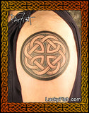 Father Knot Celtic Family Tattoo Design