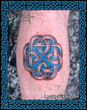 Father Knot Faithful Celtic Tattoo Design