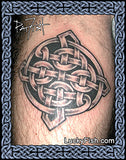 Shield Knot Celtic Warrior Tattoo Design