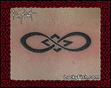 Infinite Friendship Tattoo Design