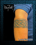 defender forearm band celtic knot