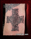 Eagle Cross Celtic Tattoo Design
