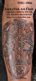 Templar Cross Celtic Tattoo Design 2