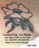 Rosa Rugosa Tattoo Design 2