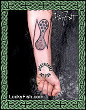 Pictish Glyph Power Tattoo Design