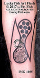 Pictish Glyph Power Scottish Tattoo Design