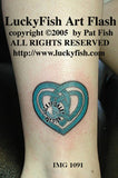 Lady Heart Celtic Tattoo Design