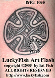 Cardinham Celtic Cross Tattoo Design