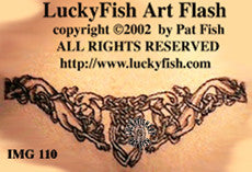 Guardian Dogs Celtic Tattoo Design 1