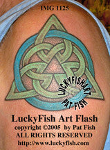 Military Brotherhood Knot Celtic Tattoo Design 1