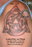 Military Brotherhood Knot Celtic Tattoo Design 2