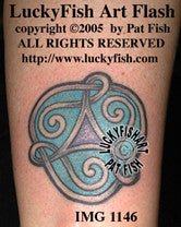 Storm Center Celtic Tattoo Design