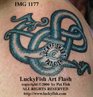 Drage Viking Dragon Tattoo Design 2