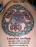 Triune Tree Celtic Tattoo Design 2
