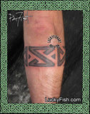 Viking Rune Band Tattoo Design 3