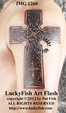 Protector Cross Celtic Tattoo Design 1