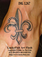 Fleur de Lys Tattoo Design 1