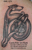 Sighthound Celtic Tattoo Design 3