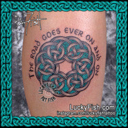 LOTR Life Source Celtic Tattoo Design