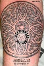 Festival Wheel Celtic Tattoo Design 1