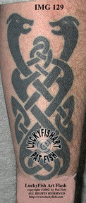 Tralee Dogs Celtic Tattoo Design 1