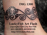 Iron Age La Tene Band Celtic Tattoo Design 1