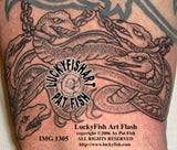 Kilmainham Dragons Irish Tattoo Design 2