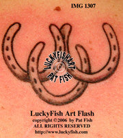 Triple Luck Tattoo Design 1