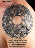 Viking Shield Tattoo Design