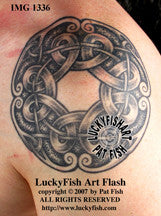 Viking Shield Tattoo Design