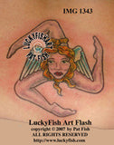 Trinacria Sicilian Tattoo Design
