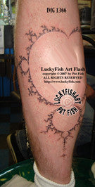 Mandelbrot Set Math Tattoo Design 1