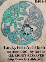 Triple Irish Wolfhounds Celtic Tattoo Design 1