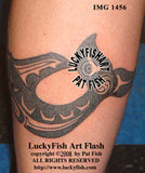 Seawolf Orca Haida Tattoo Design 2