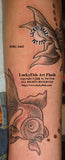 Fancy Goldfish Tattoo Design 1