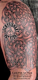 Bell Sleeve Celtic Knotwork Tattoo Design