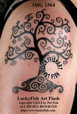 A Forest Of One Celtic Tattoo Design