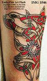 Dog Shield Celtic Tattoo Design 2