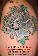 Passionate Peony Tattoo Design 1